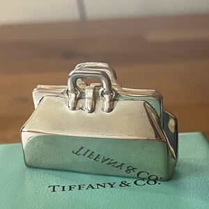 Tiffany & Co. Sterling doctor bag pill box *rare*